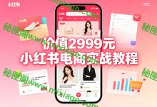 小红书电商实战课：开店、选品、内容、变现系统教学_秘匣阁