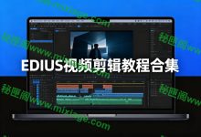 EDIUS 视频剪辑实战课：安装 + 基础 + 调色全流程_秘匣阁