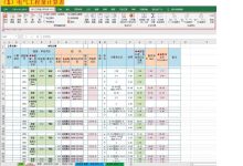 工程量计算稿-表格工程算量Excel表格(CAD提量)带广东定额_秘匣阁